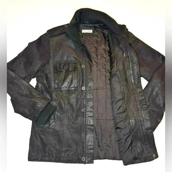 Vera Pelle Men’s Bata and More Vintage Brown Real Leather Jacket Size - Large